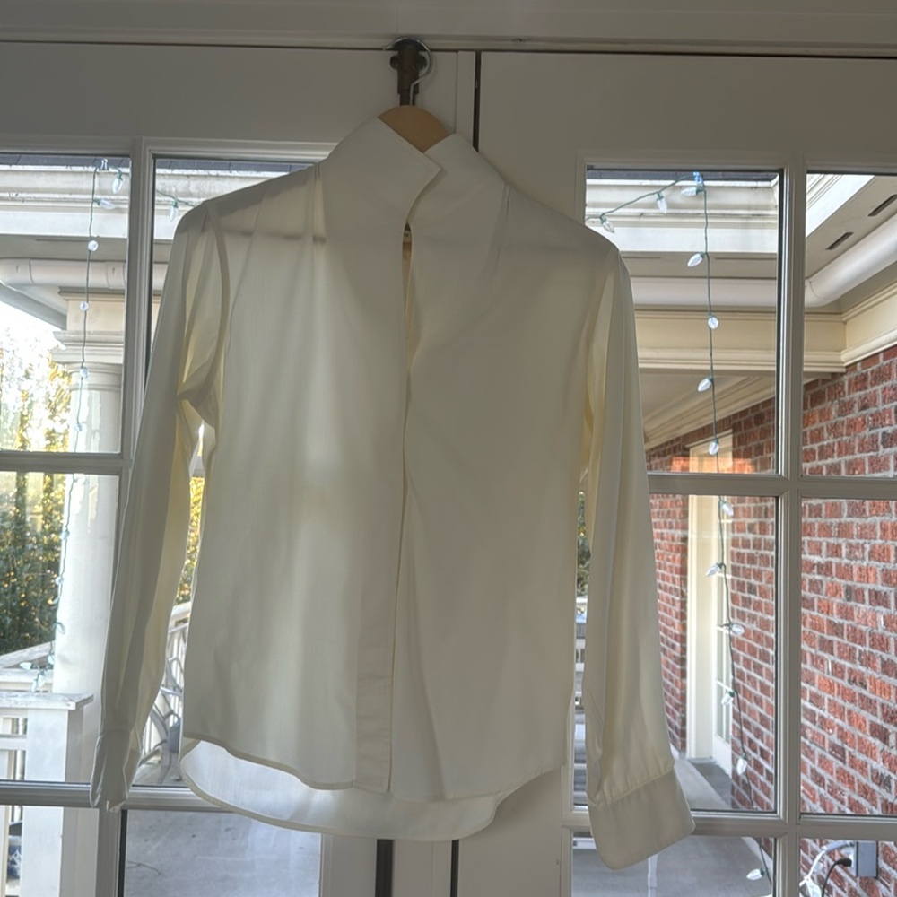 Sarah Alexandra Shirt in Crème (size 6)